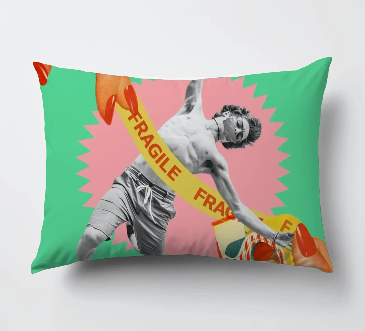Fragile Masculinity cuscino da MsGonzalez