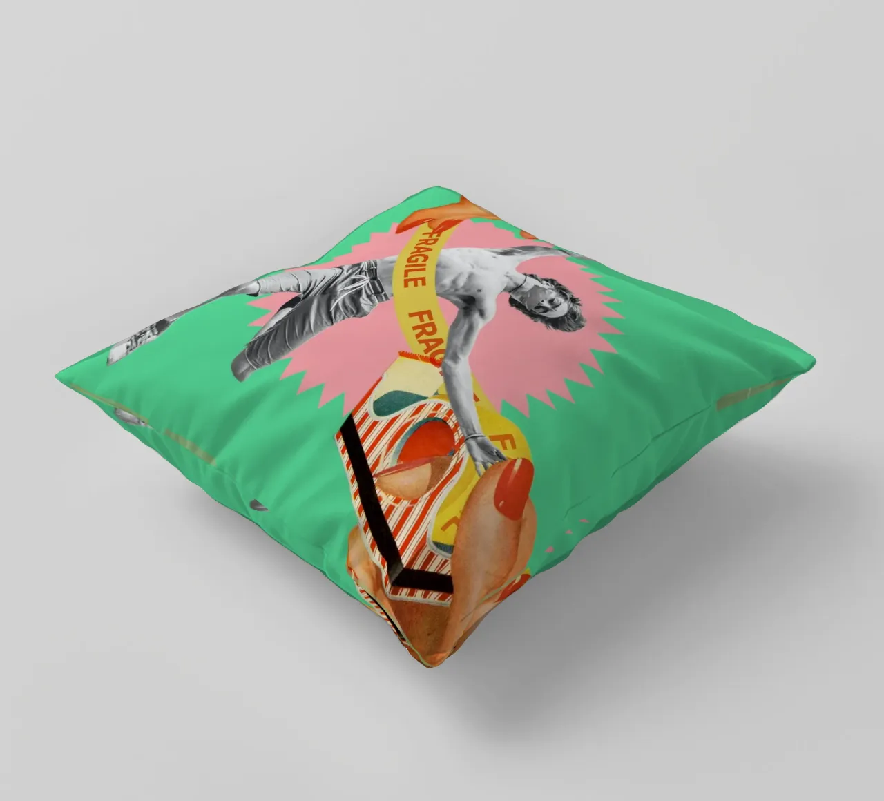 Fragile Masculinity cuscino da MsGonzalez