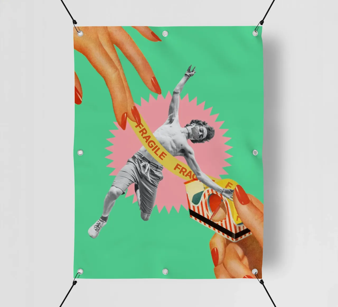 Fragile Masculinity telo in pvc da MsGonzalez