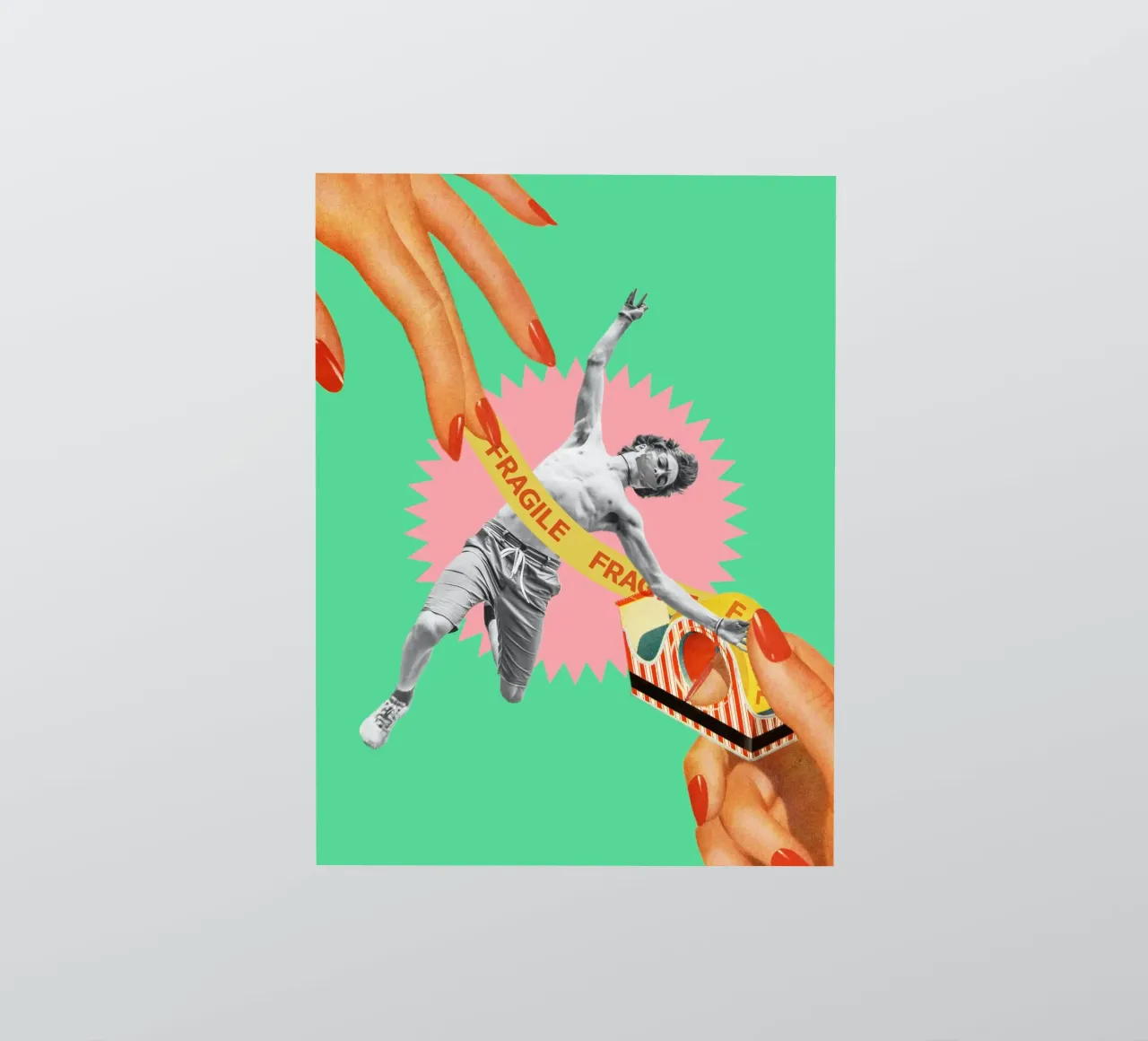 Fragile adesivo da MsGonzalez