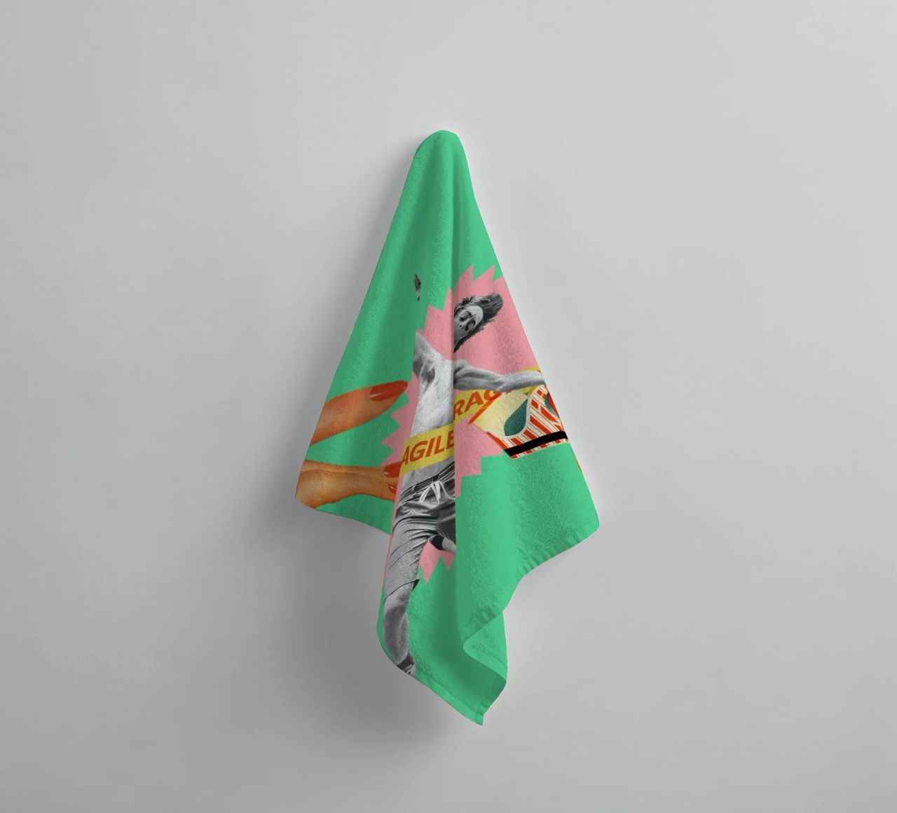Fragile Masculinity towel by MsGonzalez