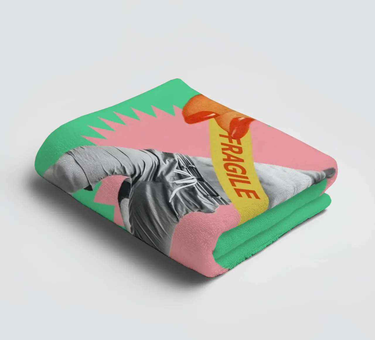 Fragile towel by MsGonzalez