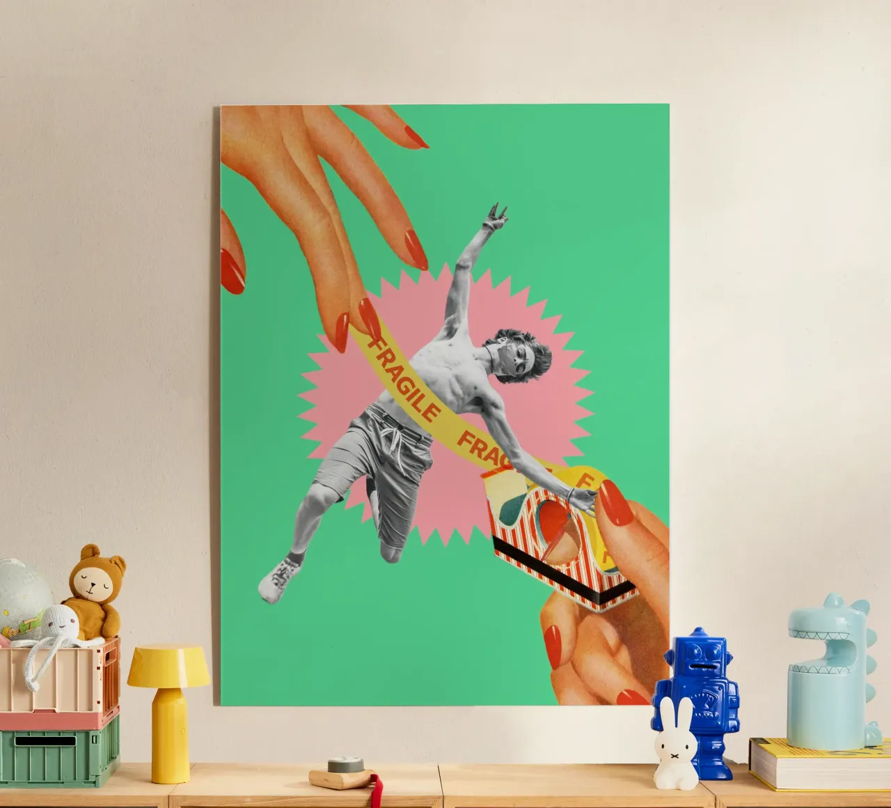 Fragile Masculinity plexiglass da MsGonzalez