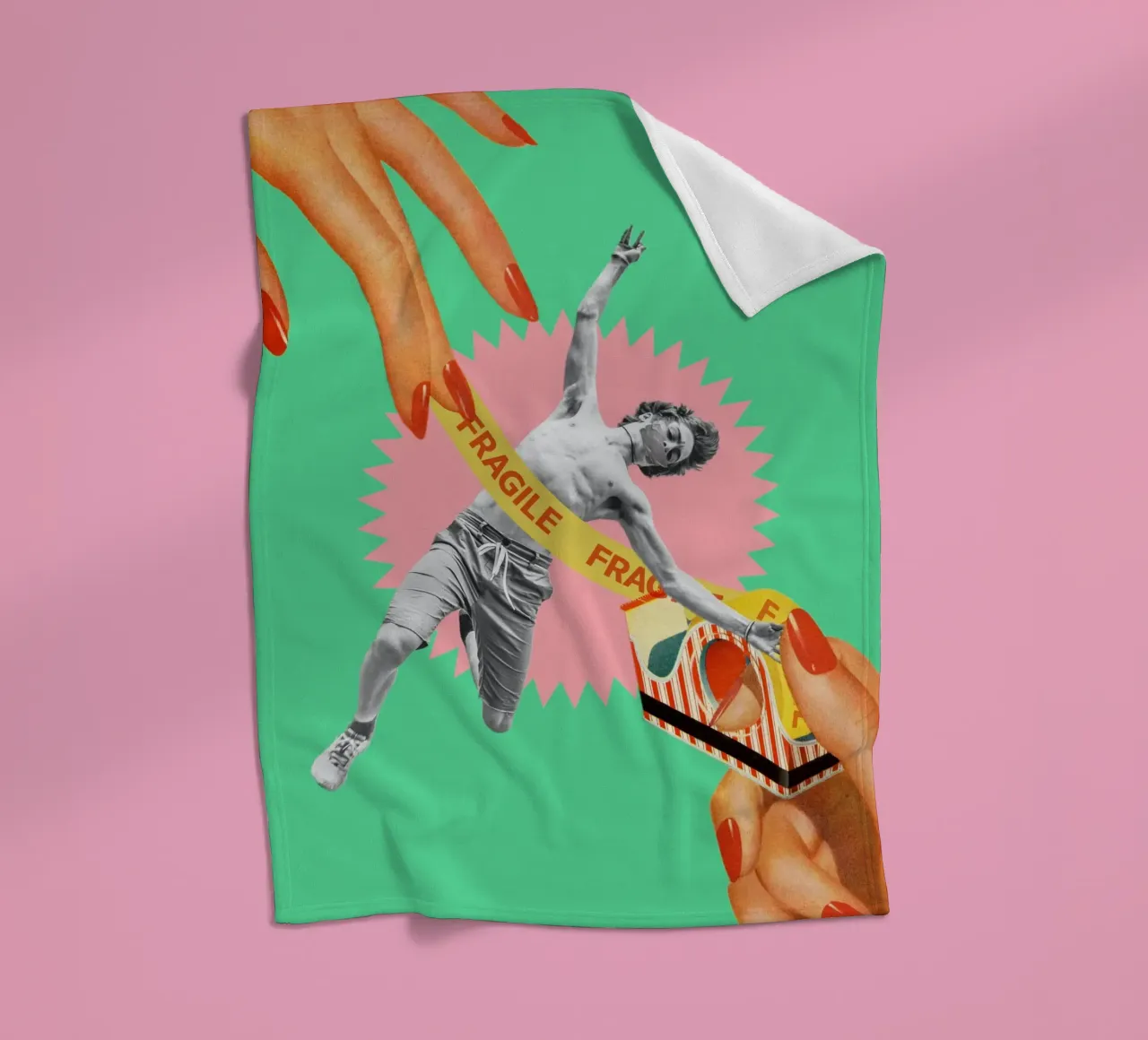 Fragile Masculinity coperta in pile da MsGonzalez