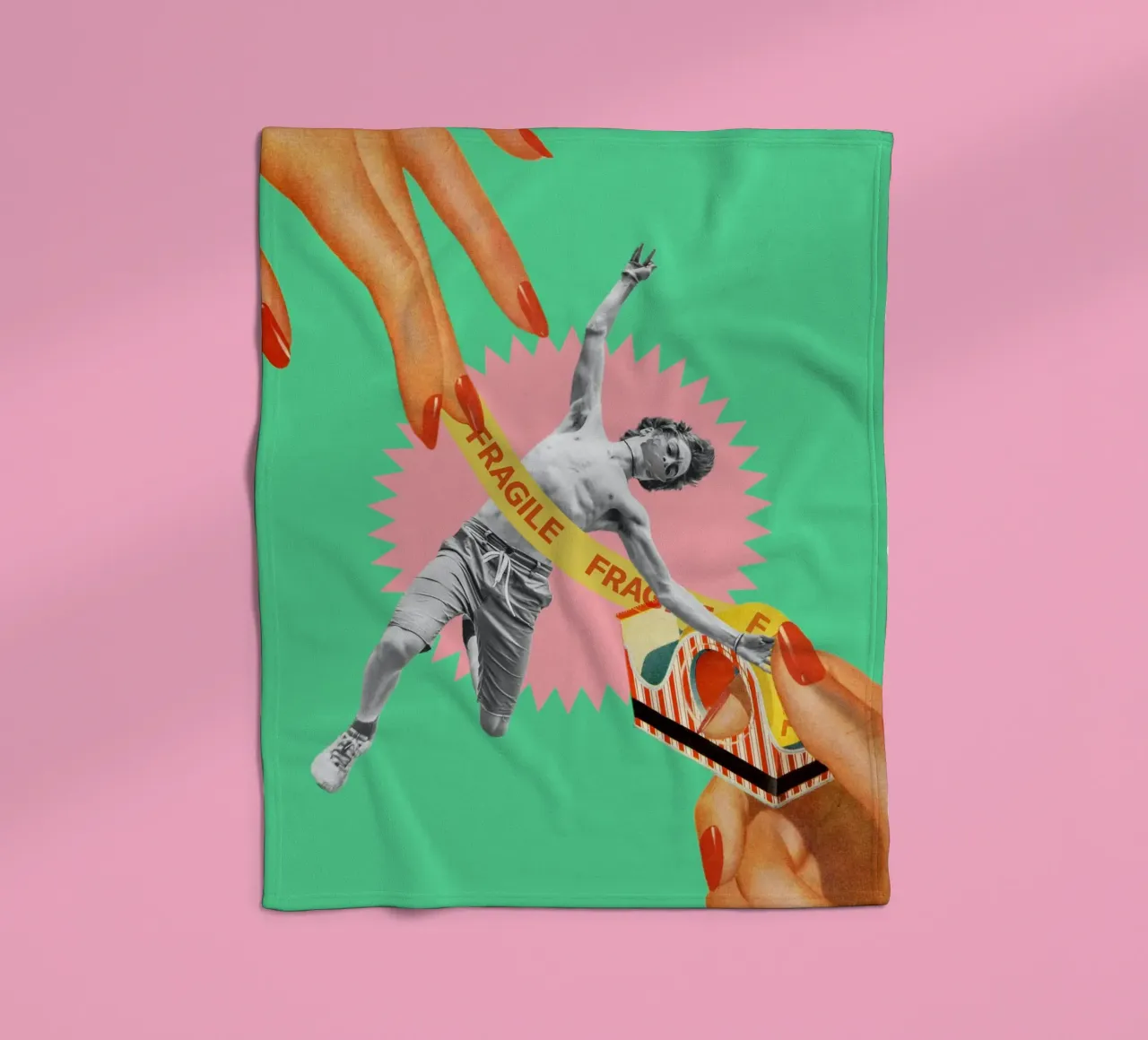 Fragile Masculinity coperta in pile da MsGonzalez