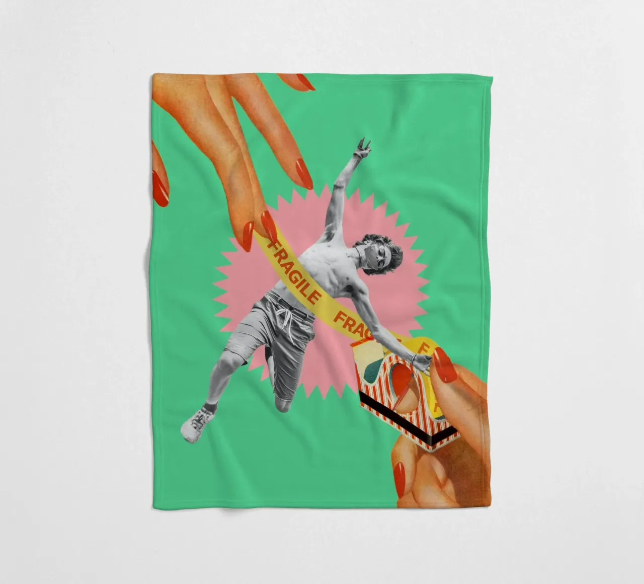 Fragile Masculinity coperta in pile da MsGonzalez