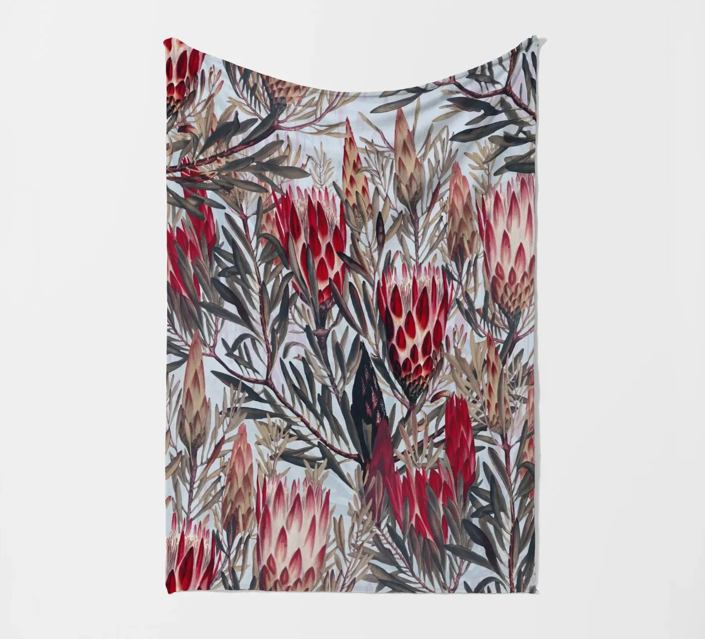 Protea Pattern II Fleecedecke von burcukorkmazyurek