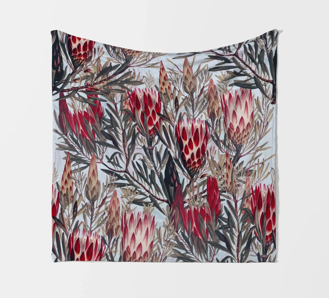Protea Pattern II Fleecedecke von burcukorkmazyurek