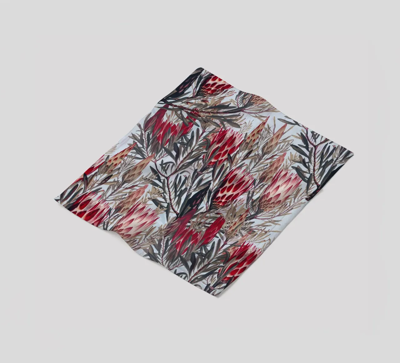 Protea Pattern II coperta in pile da burcukorkmazyurek