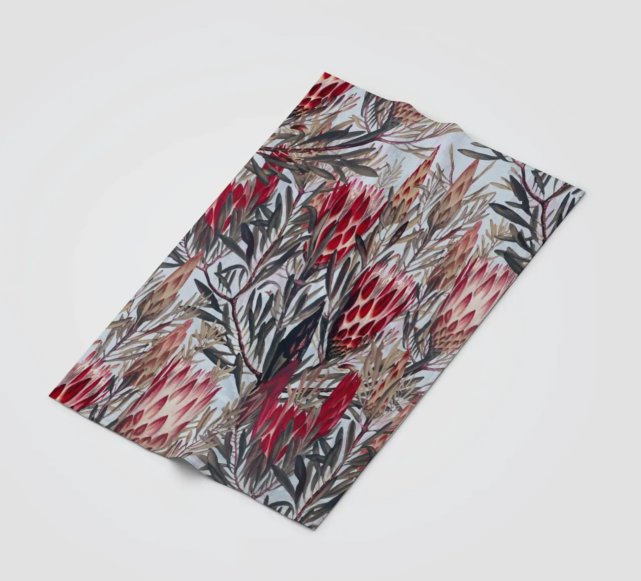 Protea Pattern II coperta in pile da burcukorkmazyurek