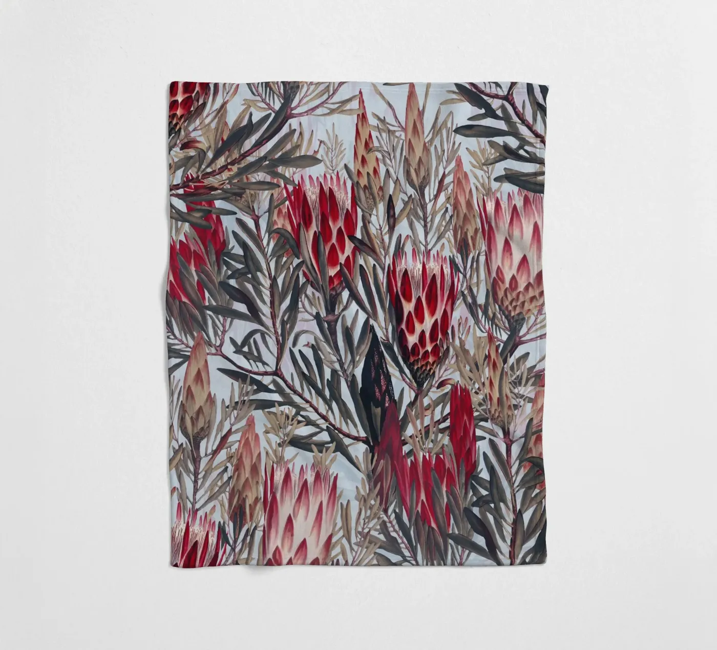 Protea Pattern II Fleecedecke von burcukorkmazyurek