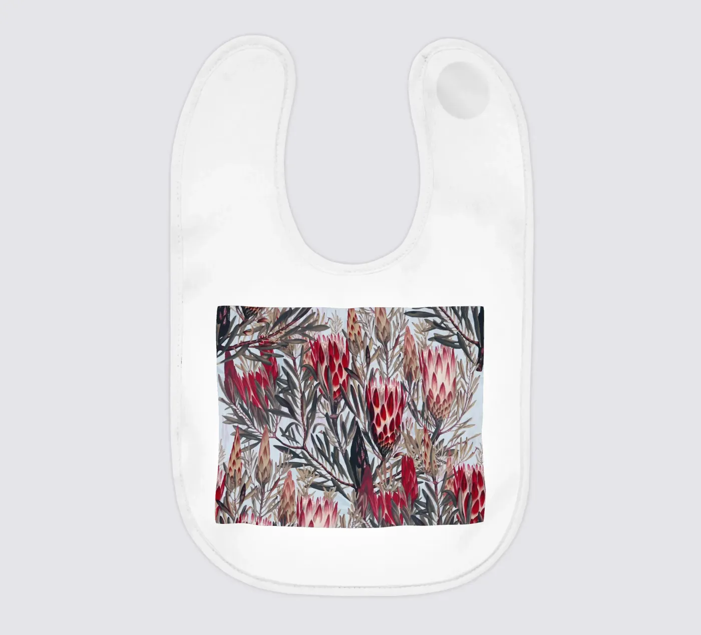 Protea Pattern II Babylätzchen von burcukorkmazyurek