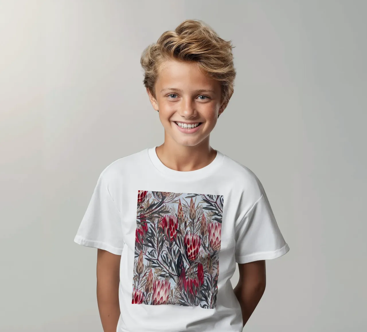 Protea Pattern II t-shirt bambini da burcukorkmazyurek