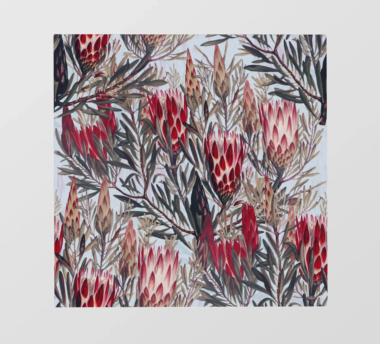 Protea Pattern II fotobehang van burcukorkmazyurek