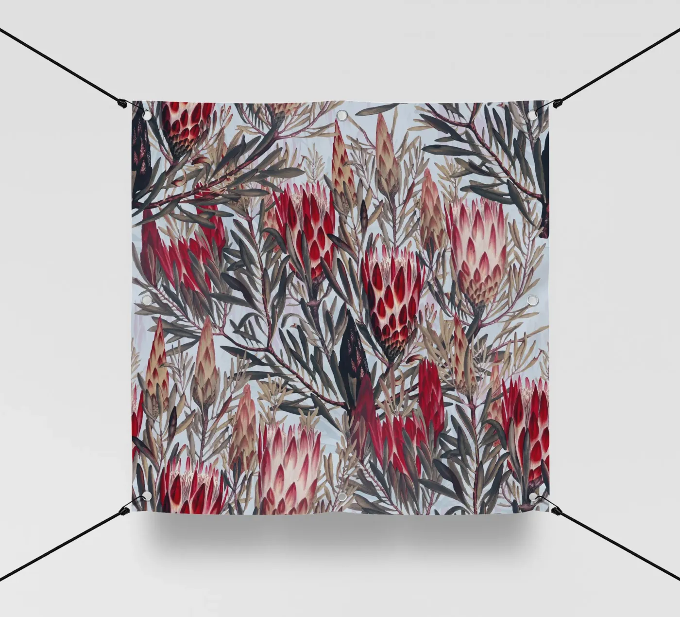 Protea Pattern II telo in pvc da burcukorkmazyurek