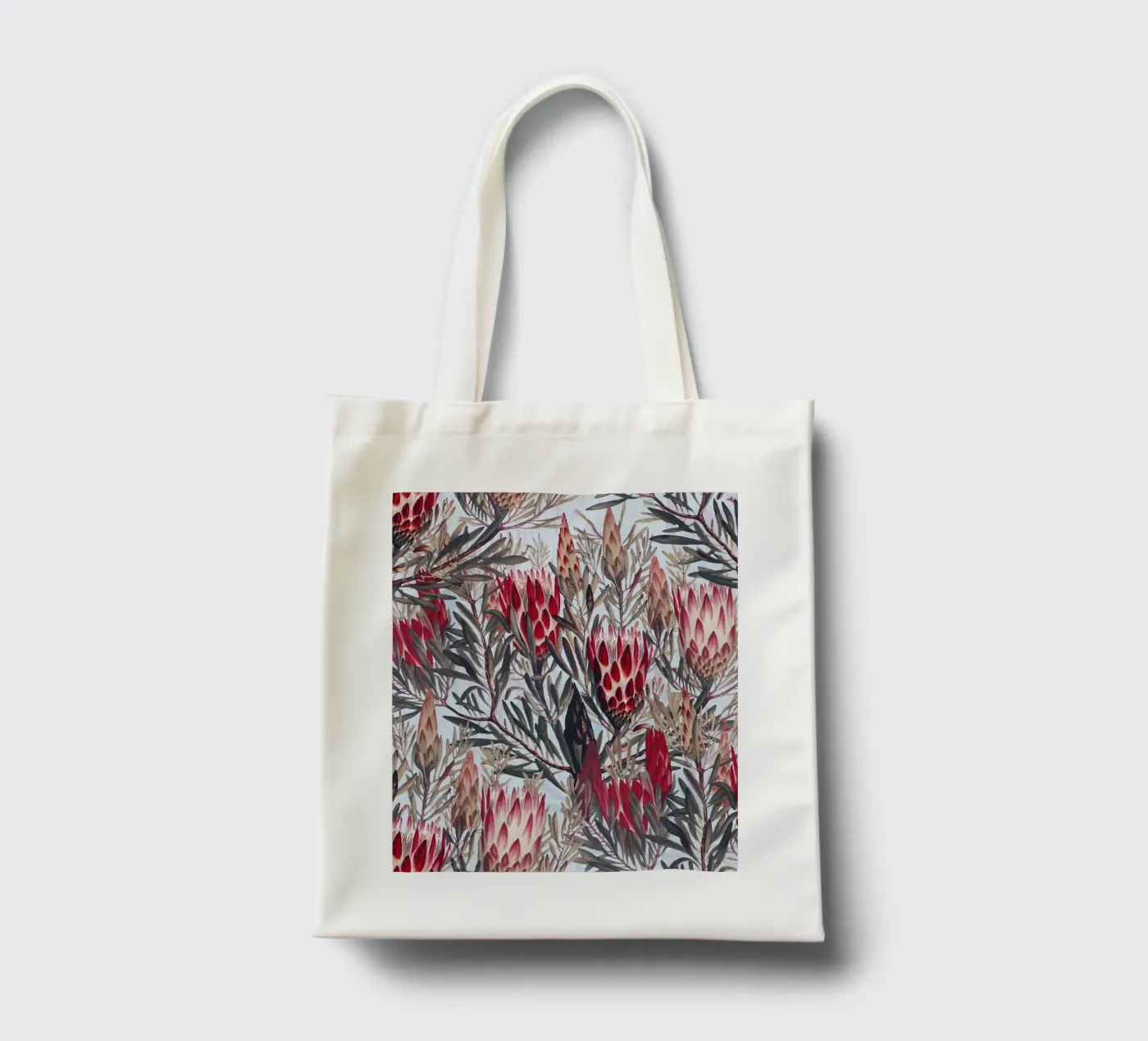 Protea Pattern II tote bag by burcukorkmazyurek