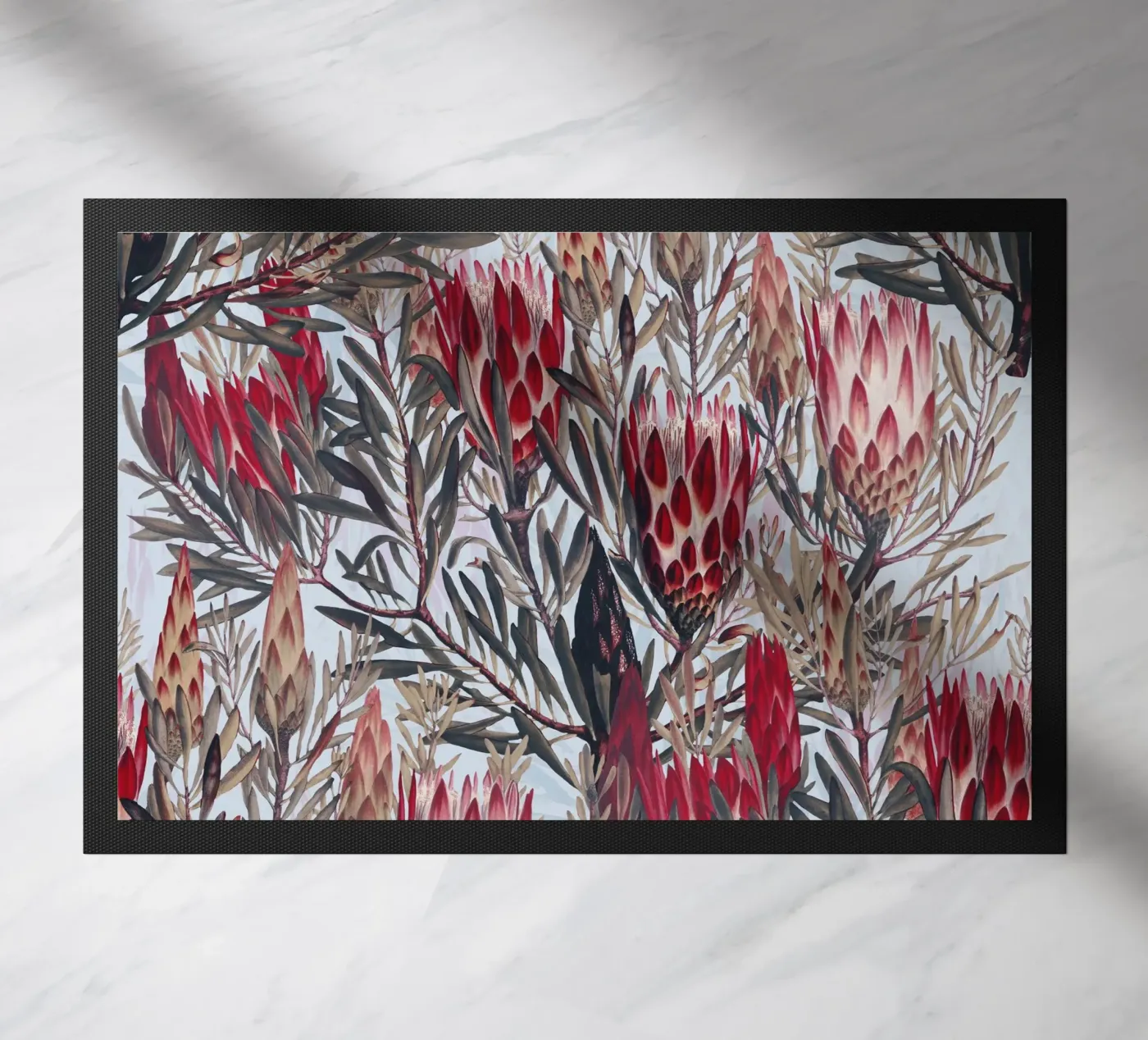 Protea Pattern II deurmat van burcukorkmazyurek