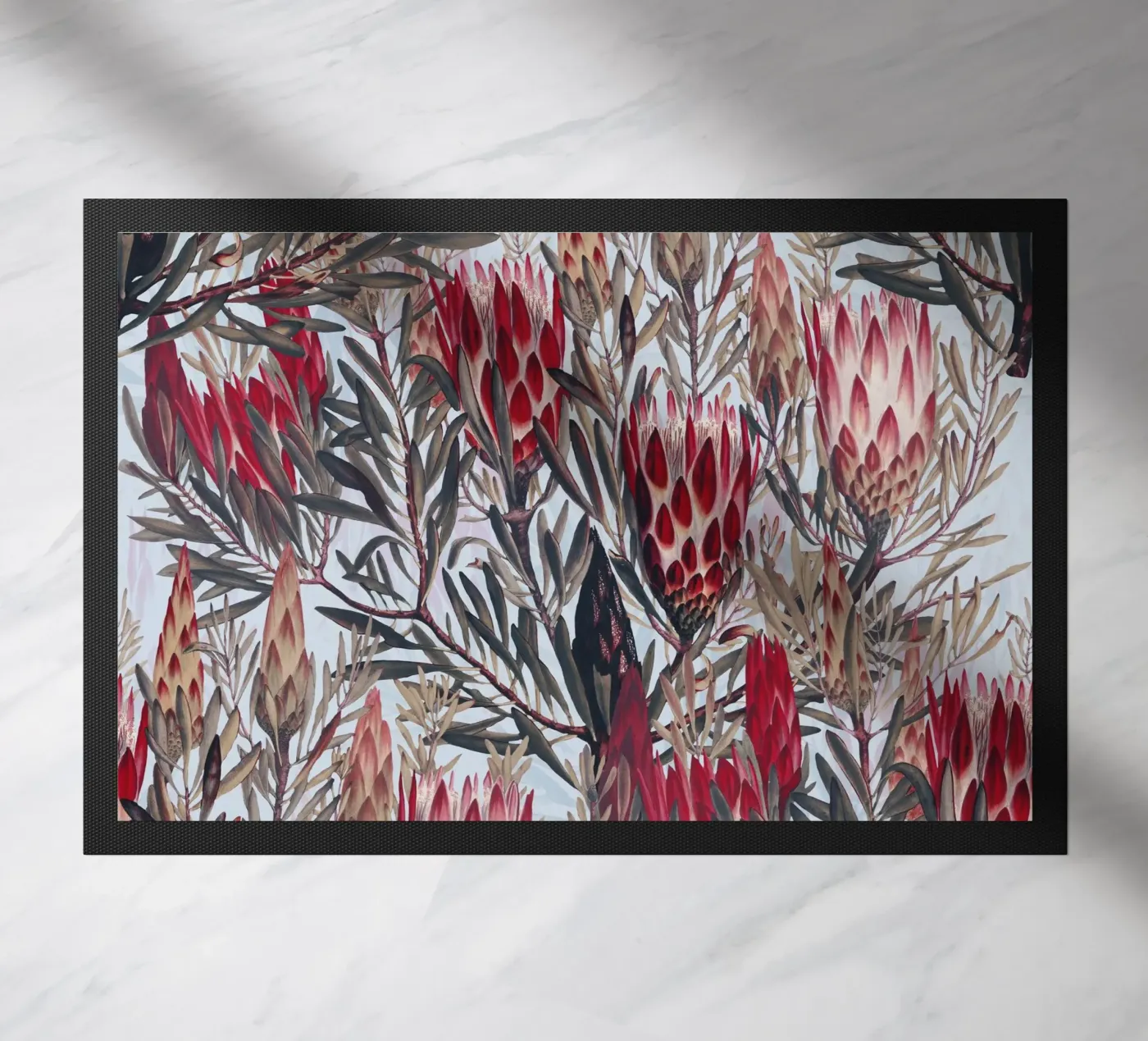 Protea Pattern II deurmat van burcukorkmazyurek