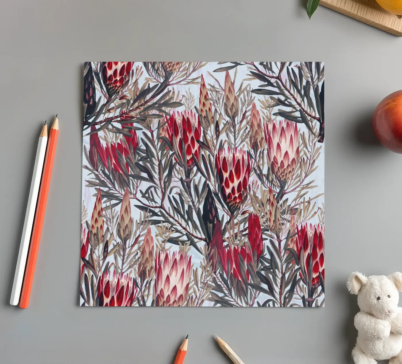 Protea Pattern II foglio adesivo da burcukorkmazyurek