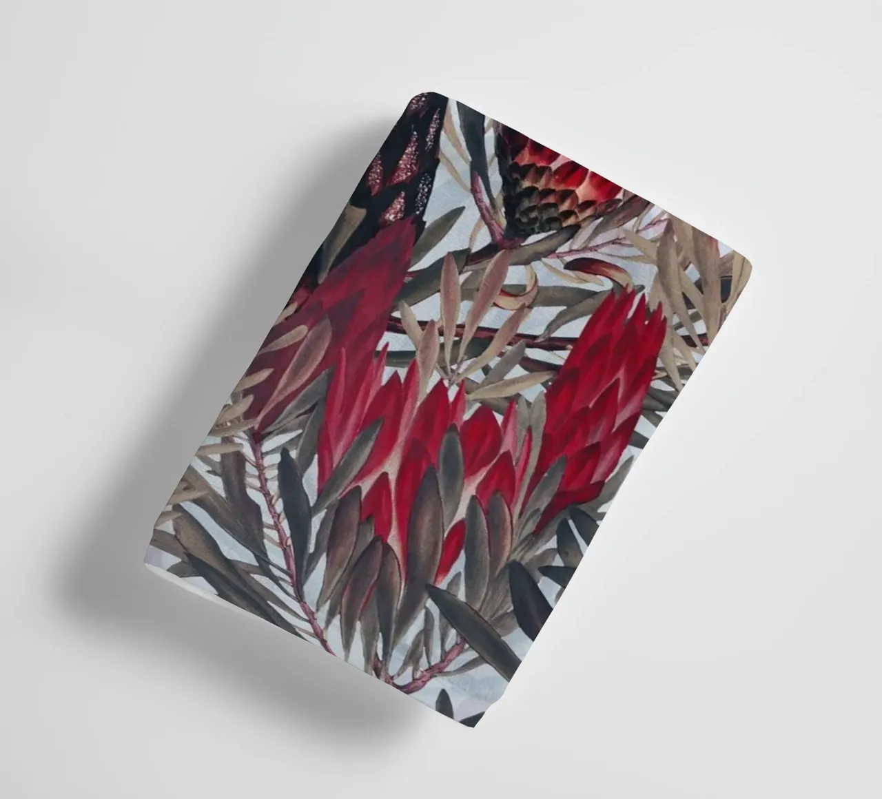 Protea Pattern II towel by burcukorkmazyurek