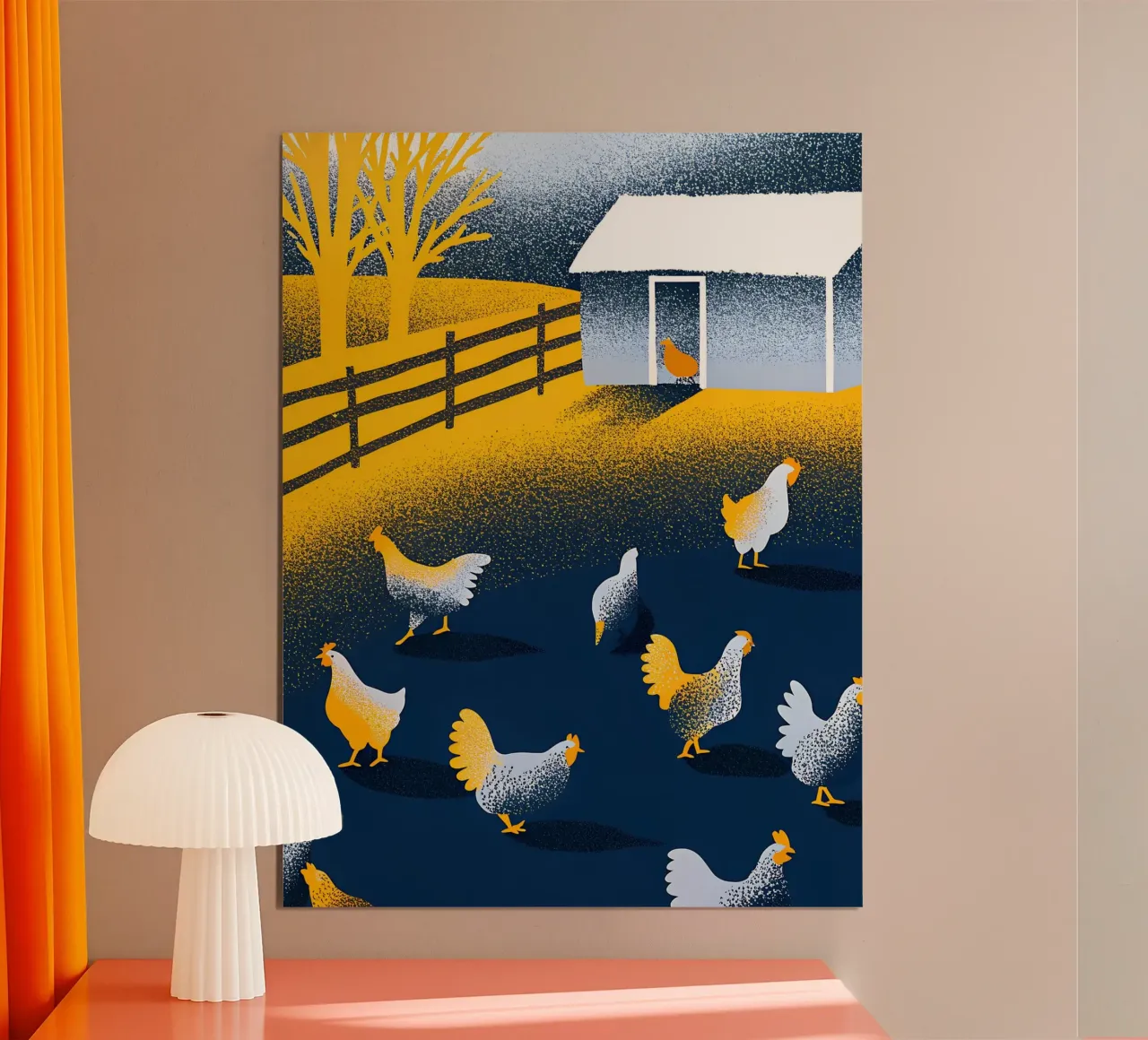 Nuotare con le anatre poster da SOUL SHOP