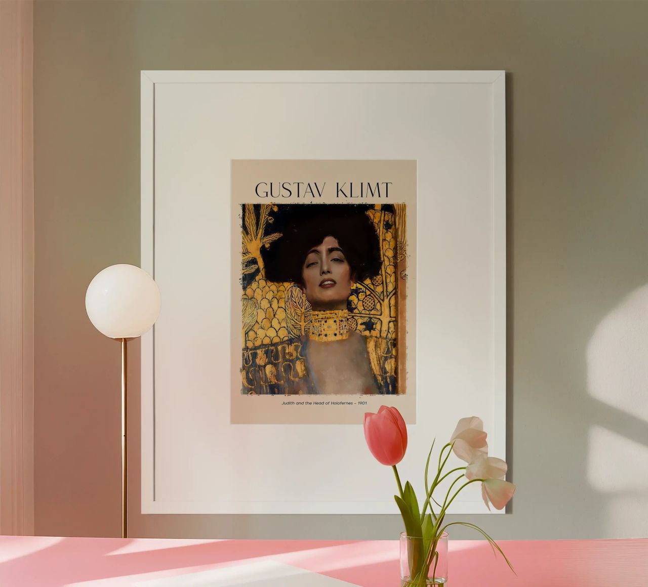 Gustav Klimt Poster von Kristian