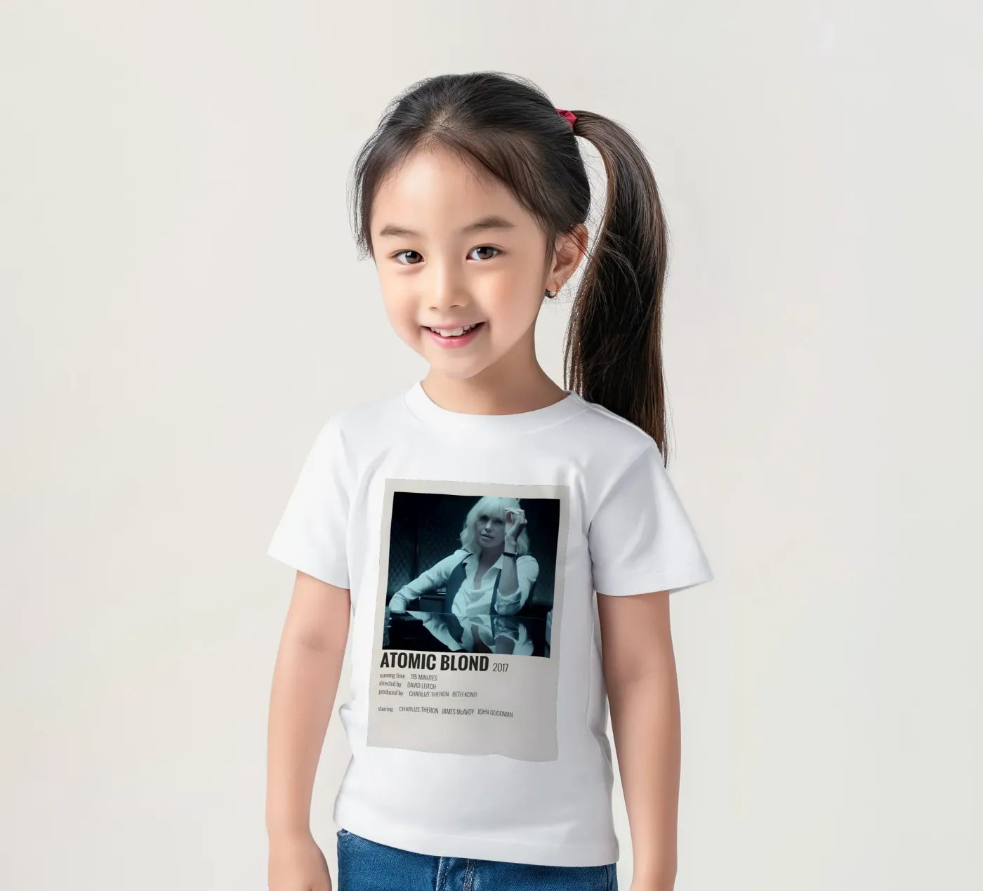 ATOMIC BLOND 2017 t-shirt bambini da MVFminimalist