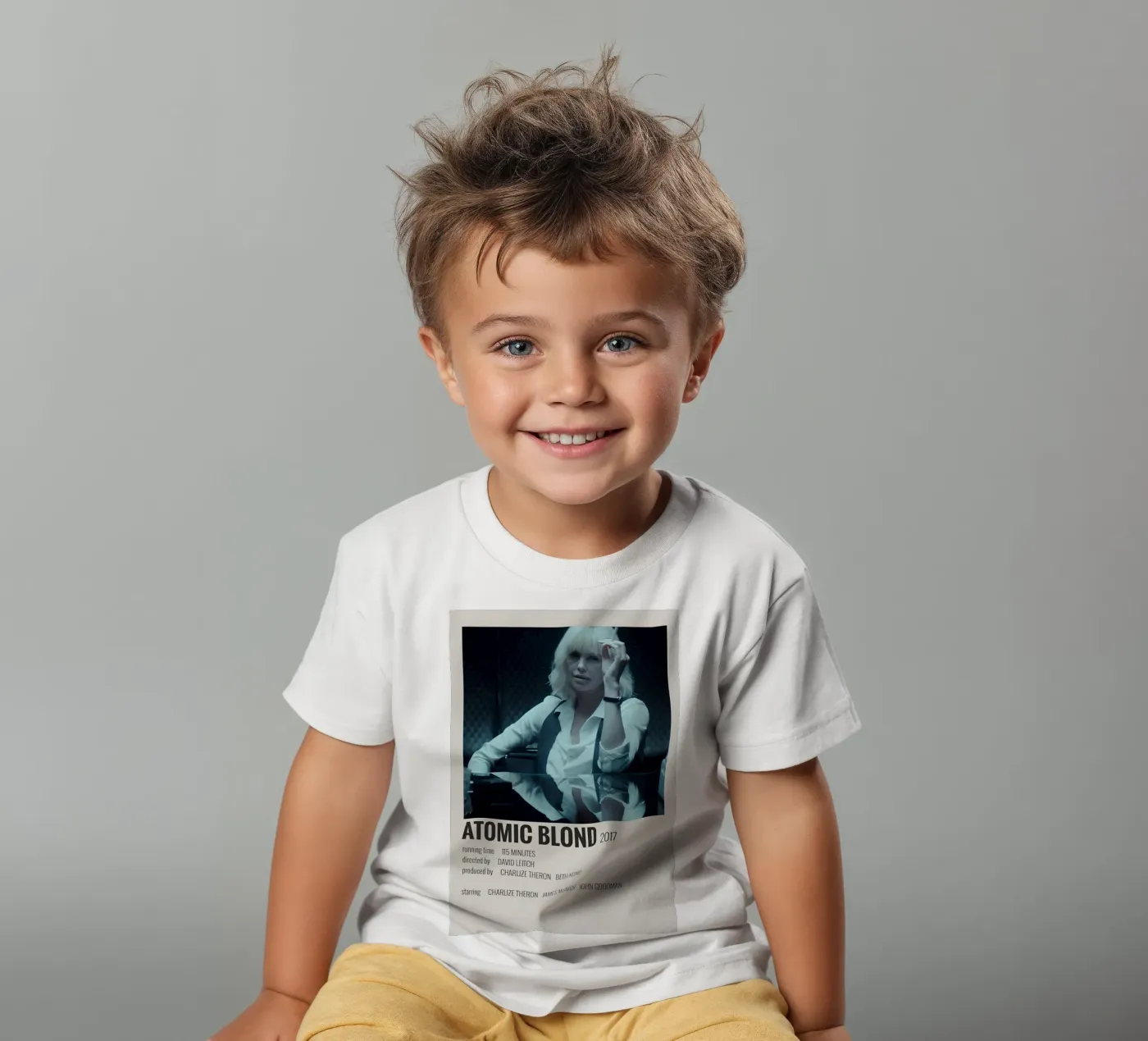 ATOMIC BLOND 2017 t-shirt bambini da MVFminimalist