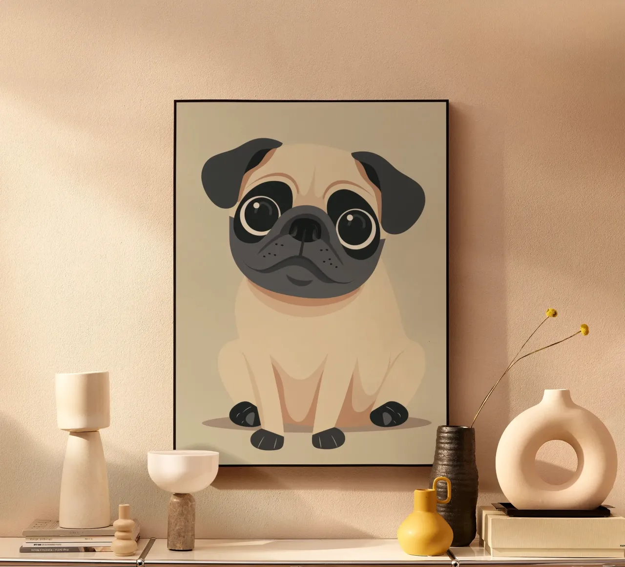 mignon Carlin joueur assis alu dibond de DesignDoodle