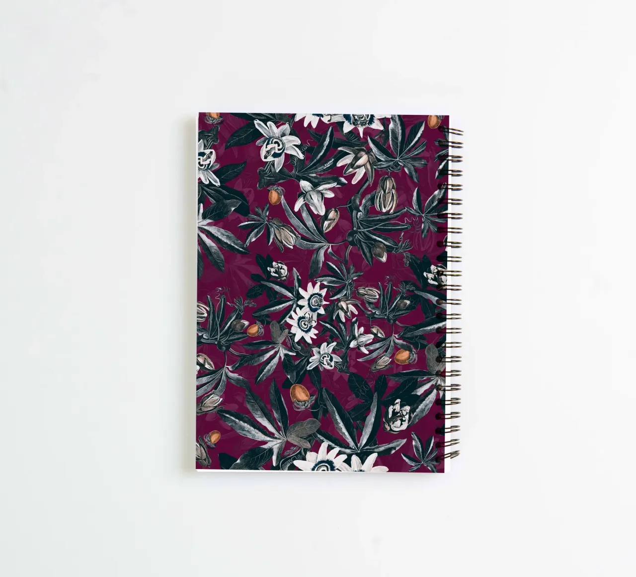 Secret Garden - VIII spiral notebook by burcukorkmazyurek