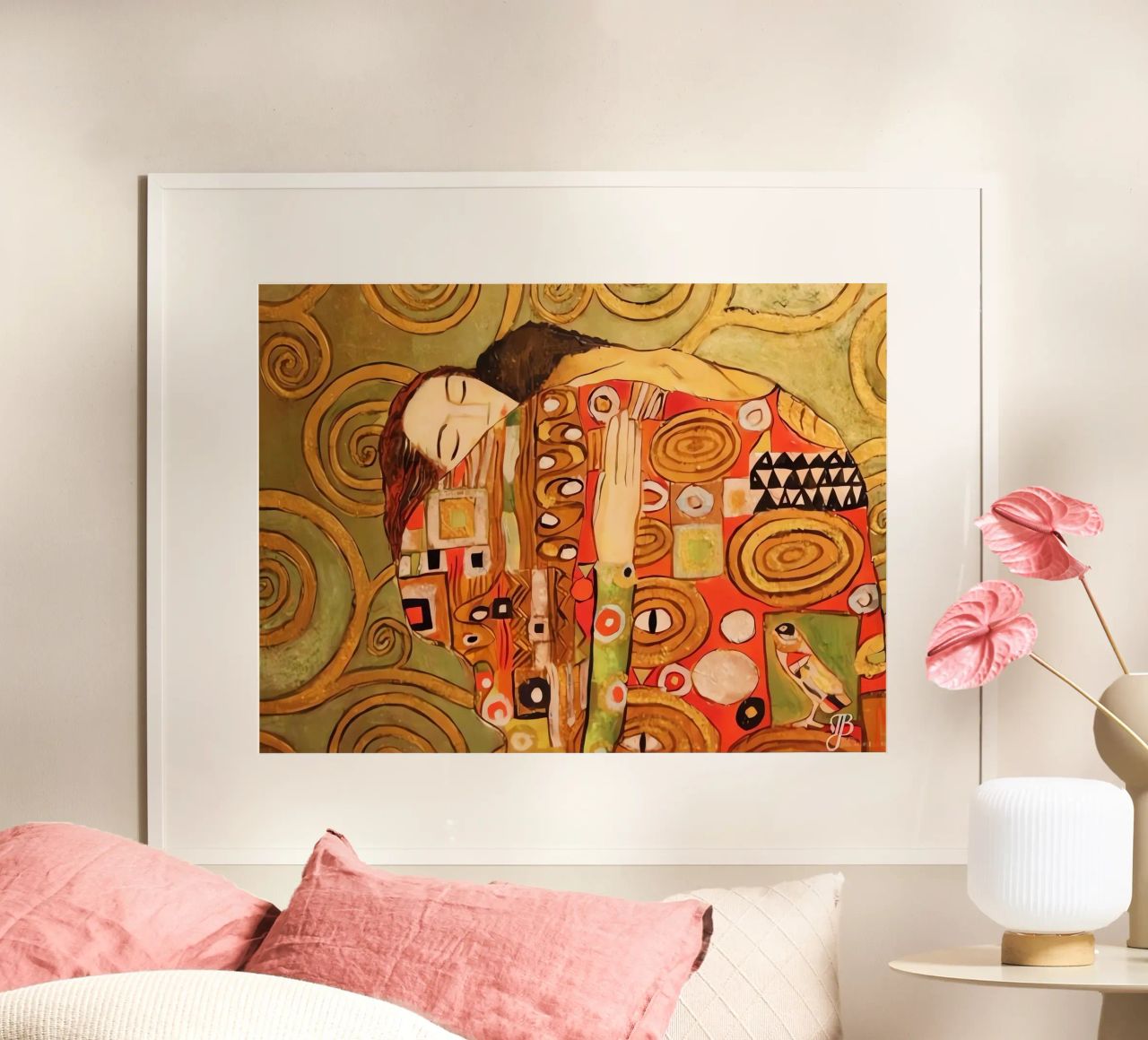 Gustav Klimt poster by Kristian