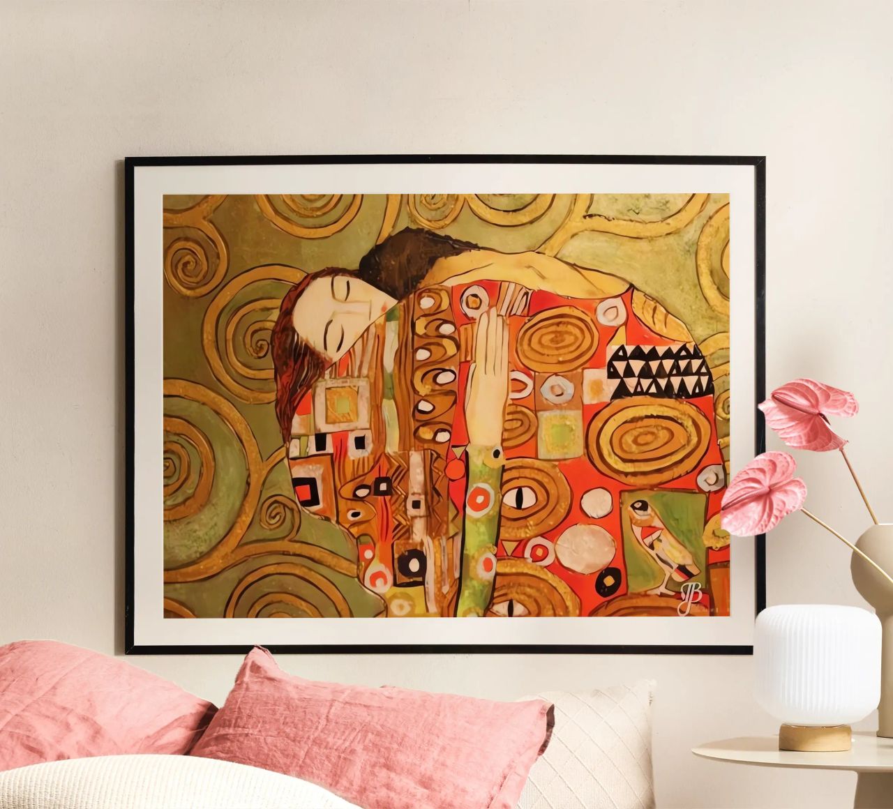Gustav Klimt poster by Kristian