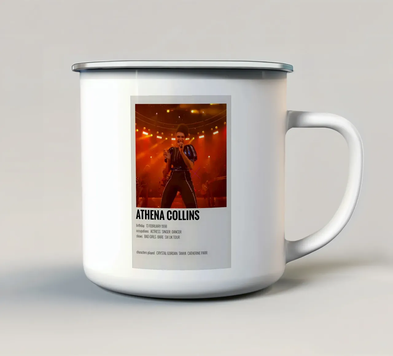 ATHENA COLLINS tazza in smalto da MVFminimalist
