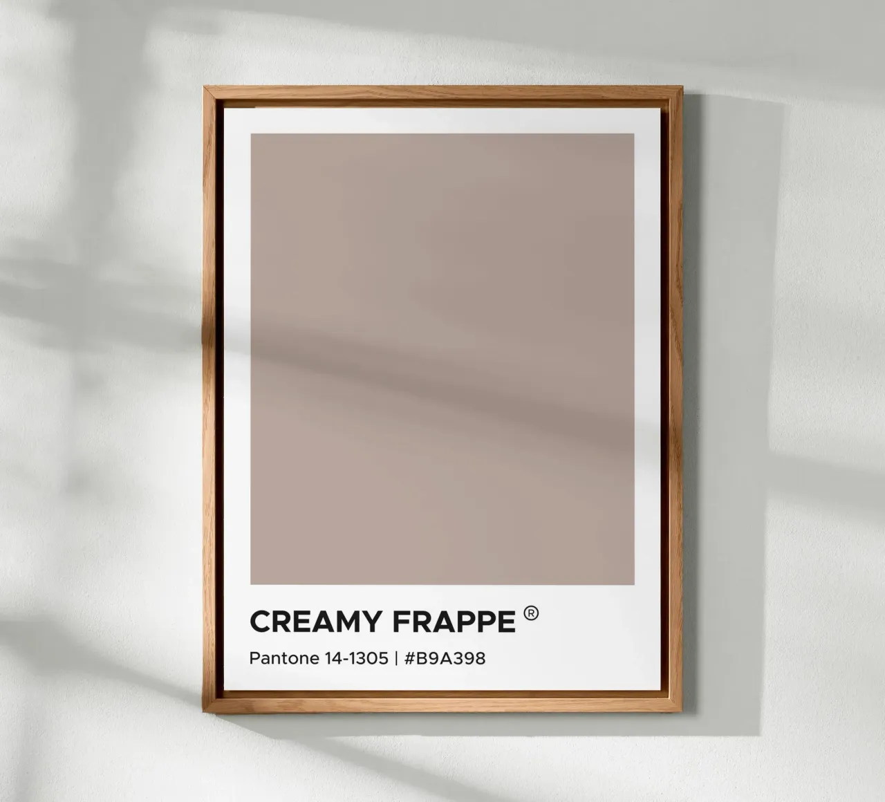 Frappé cremoso alluminio dibond da Paigaam Studio