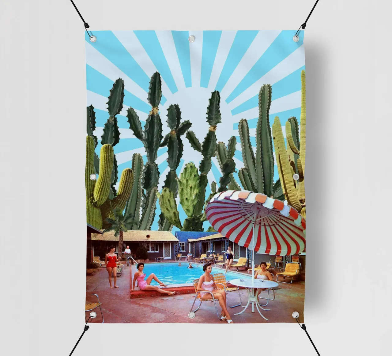 Cactus Inn telo in pvc da MsGonzalez