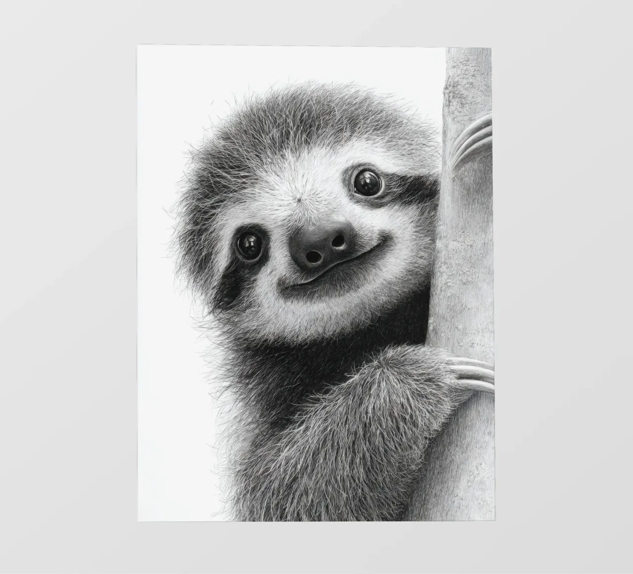 Faulzier black and white drawing for children backlit film by SlothStella