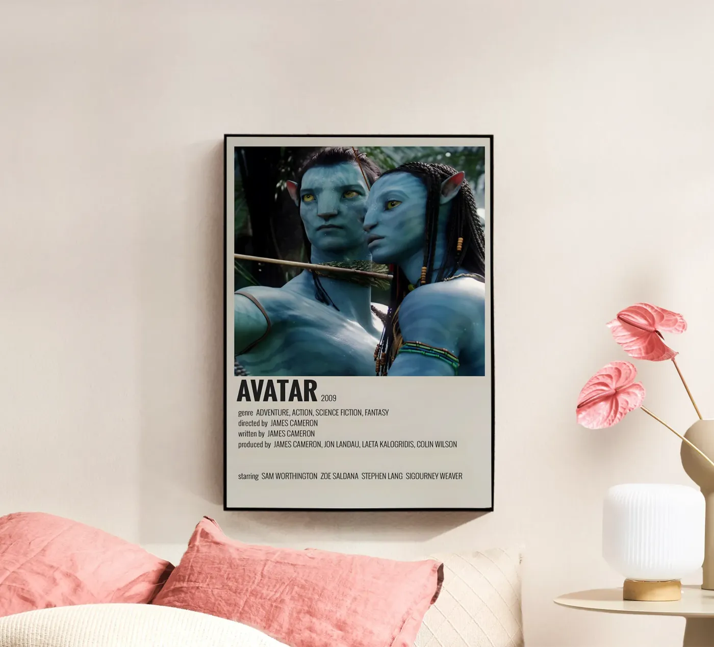 AVATAR 2009 acryl van MVFminimalist