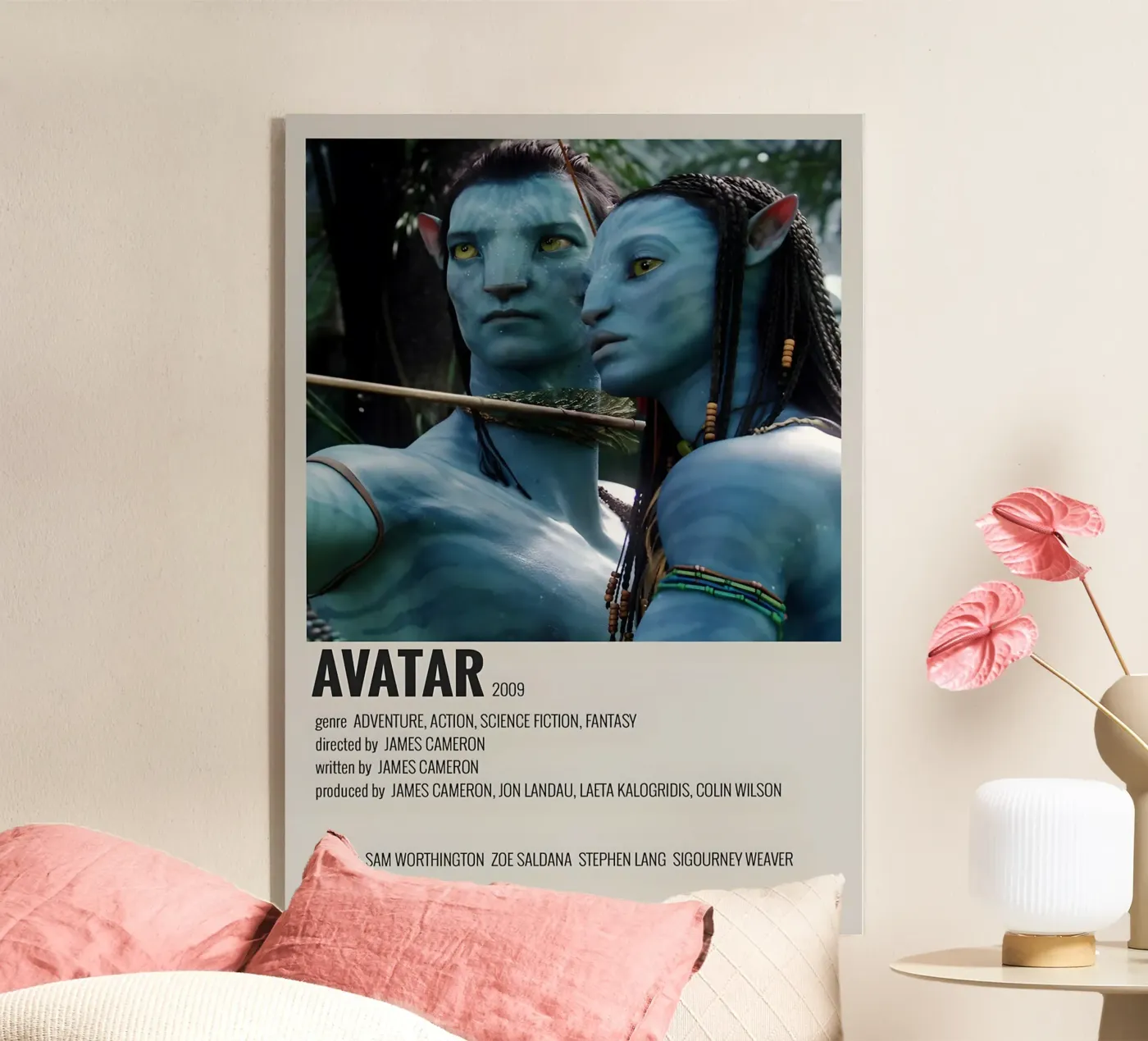 AVATAR 2009 acryl van MVFminimalist