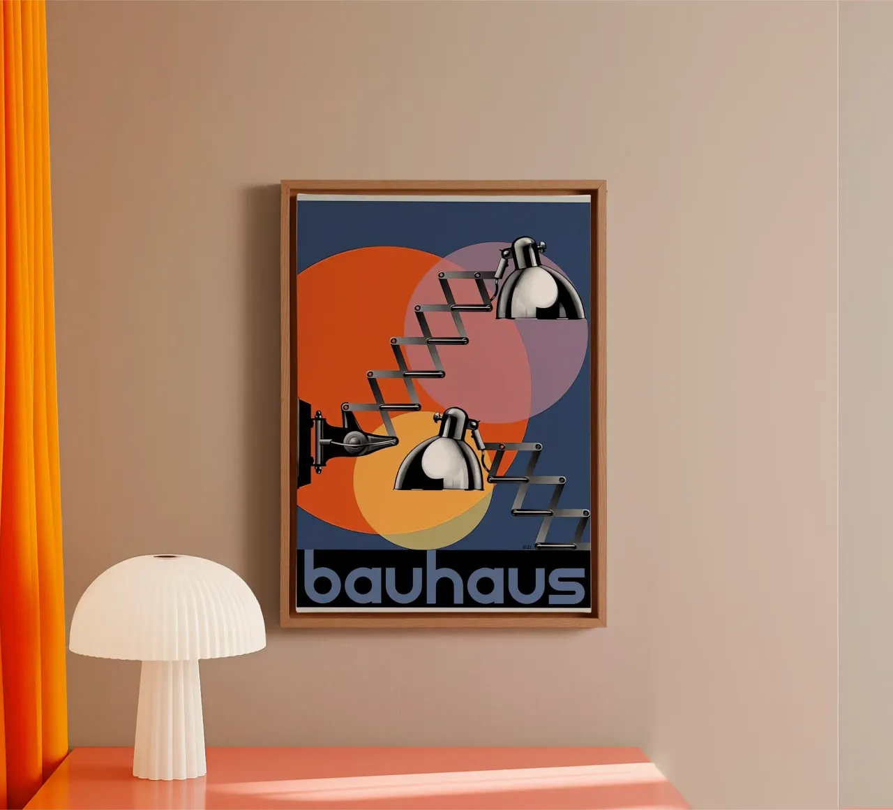 Bauhaus tela con Cornice a cassetta da Brooke