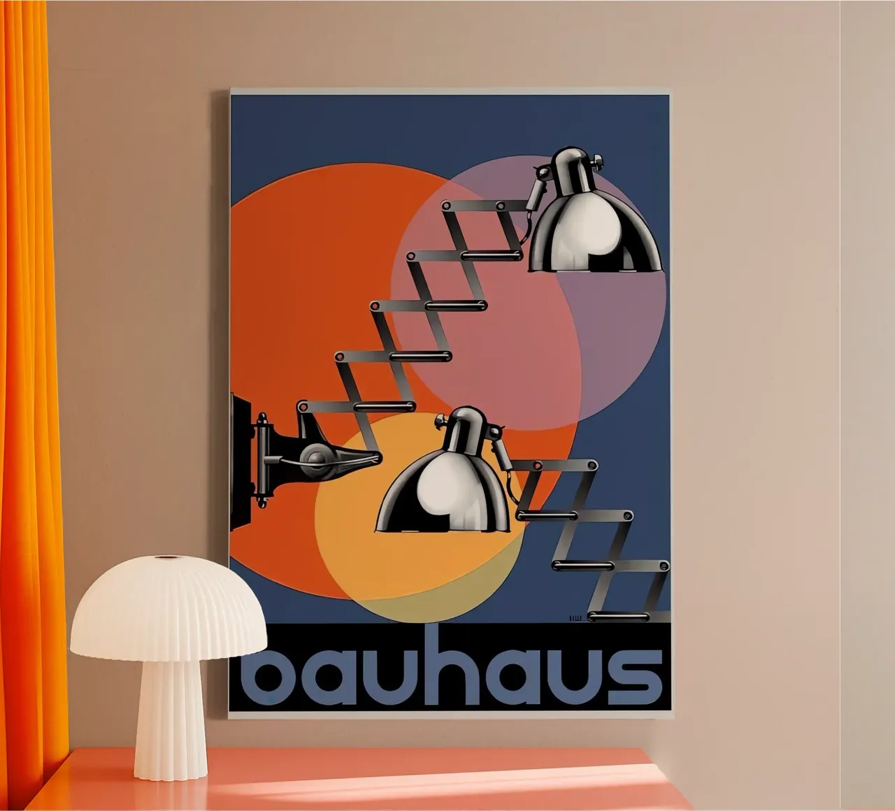 Bauhaus tela con Cornice a cassetta da Brooke