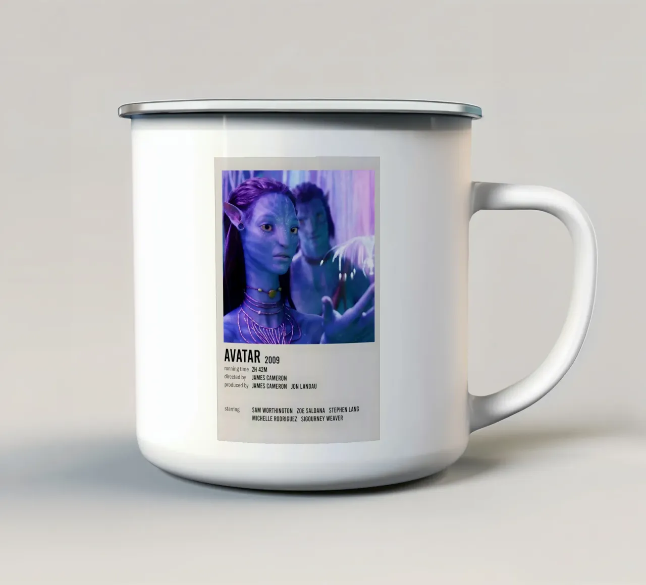 AVATAR 2009 tazza in smalto da MVFminimalist