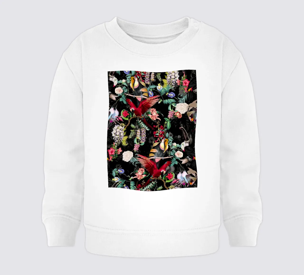 Floral and Birds IX felpa neonato da burcukorkmazyurek