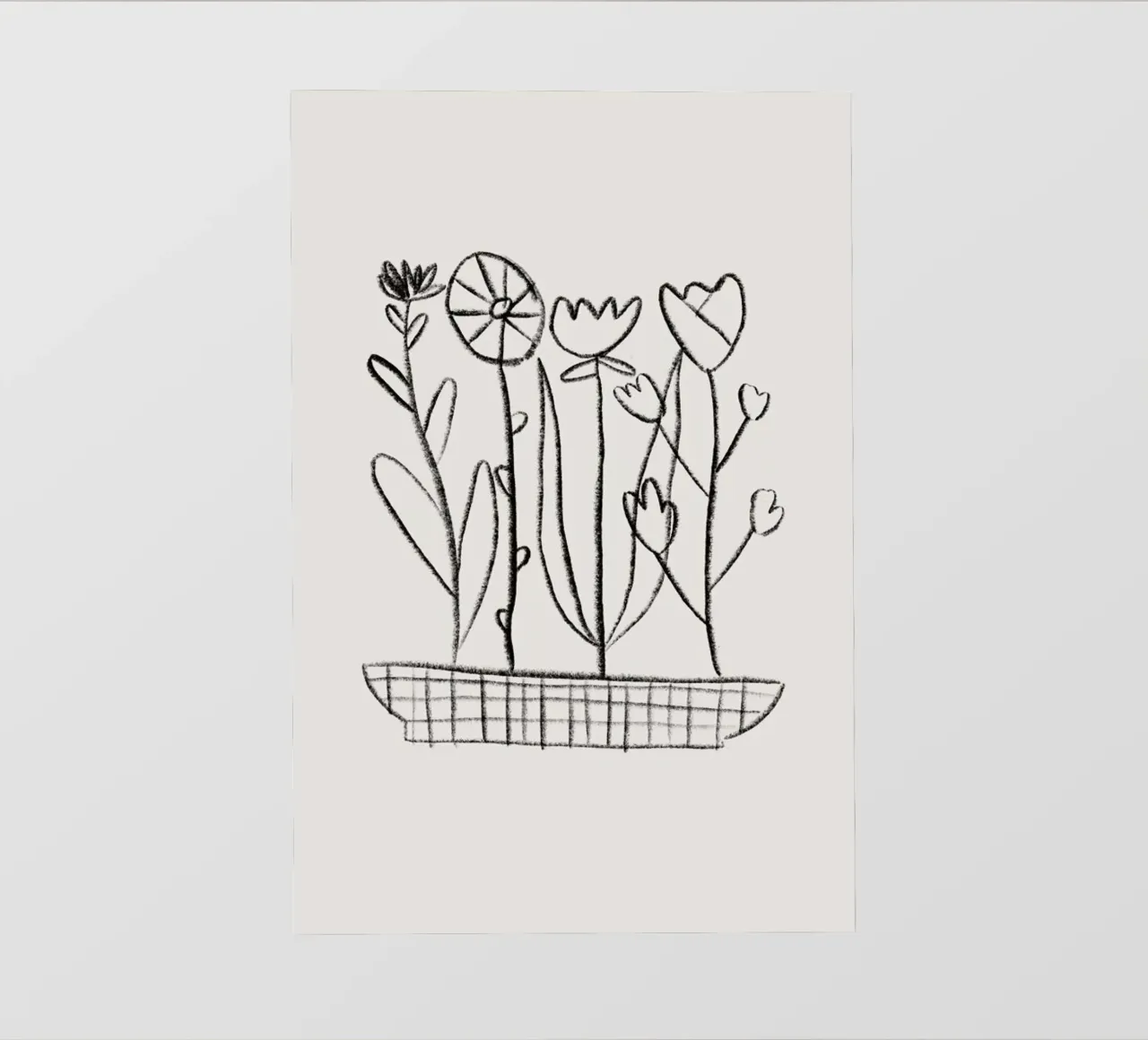Ikebana telo in pvc da Pure
