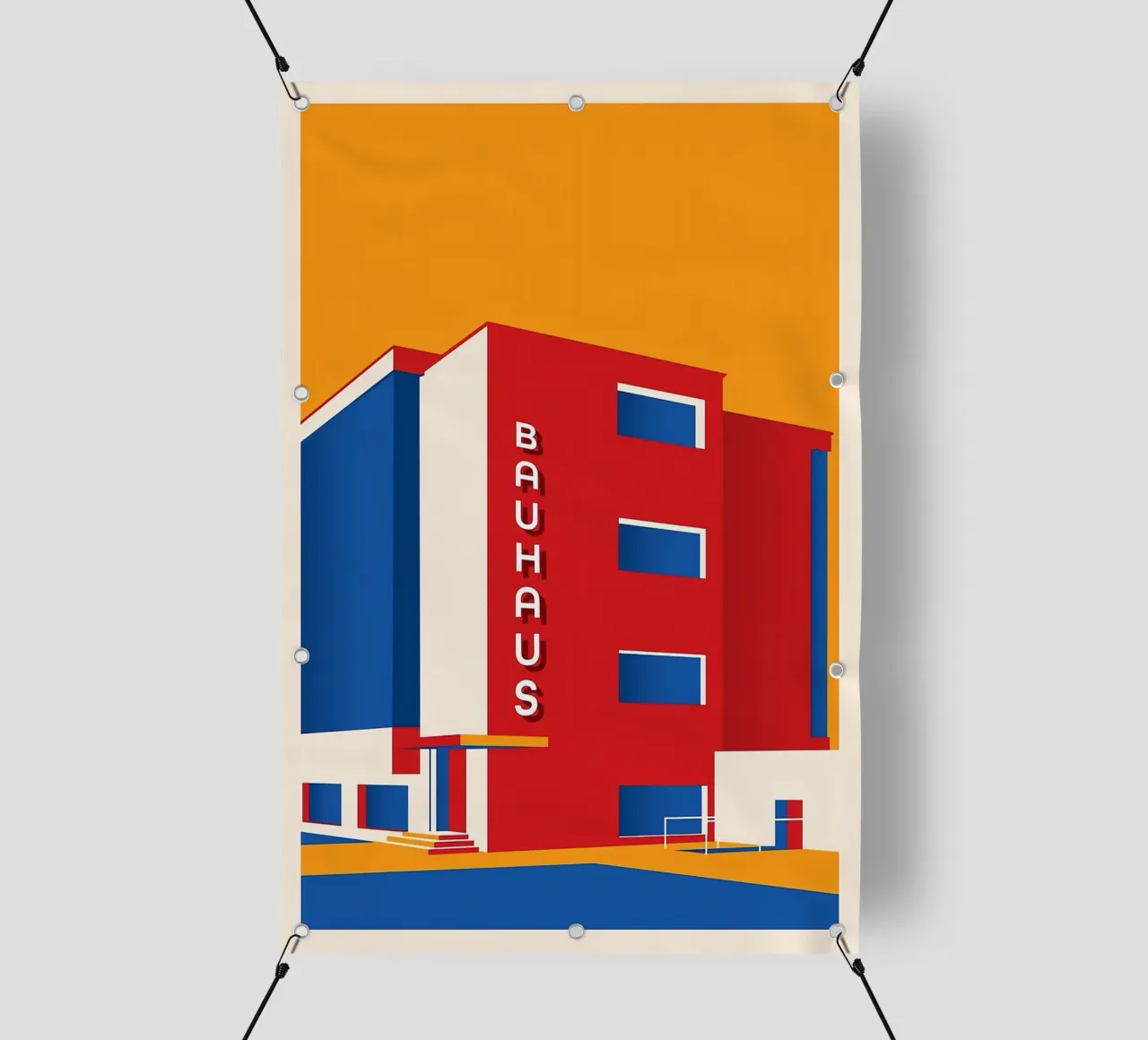 Bauhaus telo in pvc da Brooke