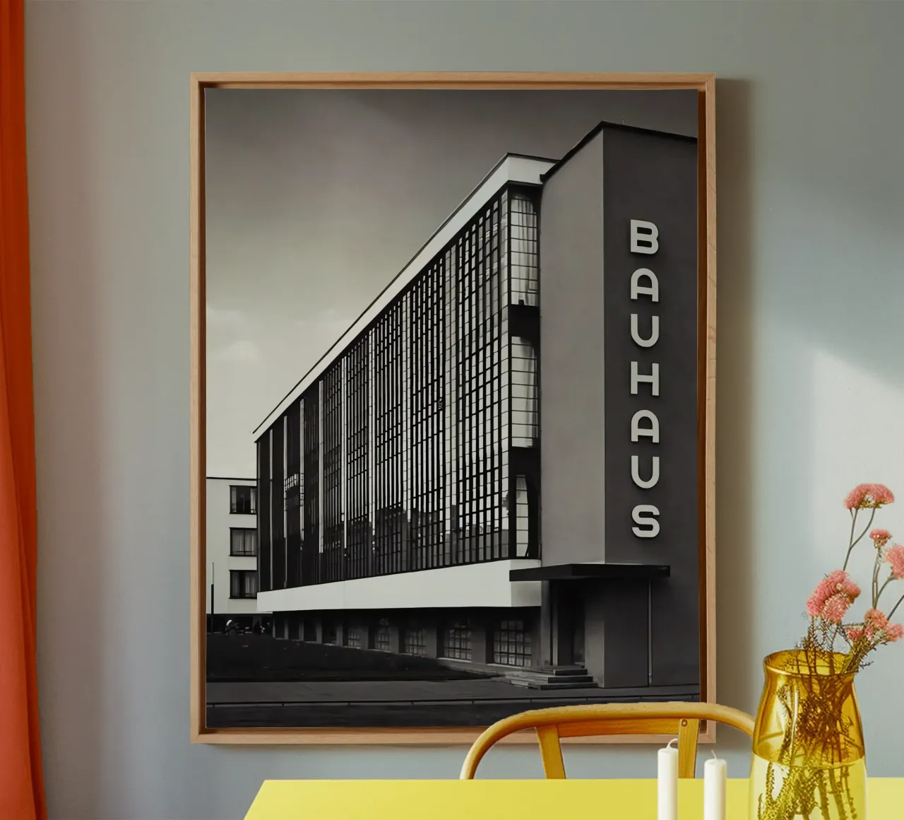 Bauhaus tela con Cornice a cassetta da Brooke
