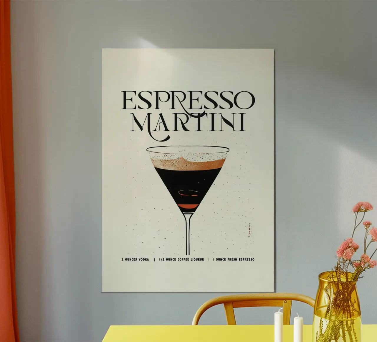 espresso martini cocktail hahnemühle by John C Labut