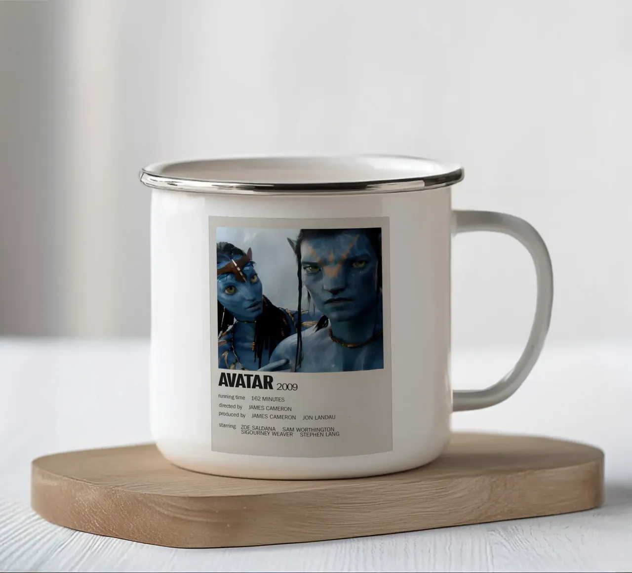 AVATAR 2009 tazza in smalto da MVFminimalist