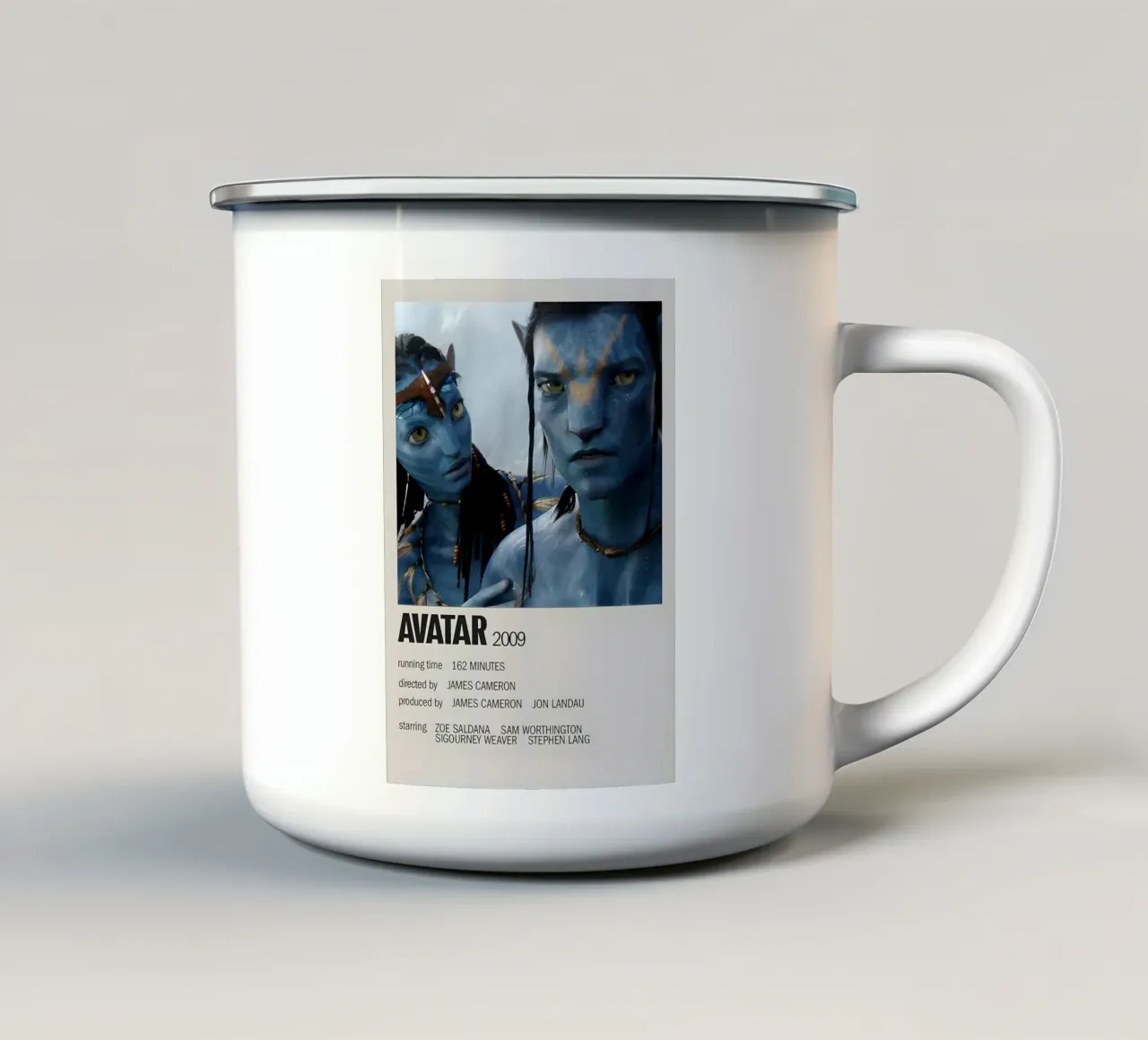 AVATAR 2009 tazza in smalto da MVFminimalist