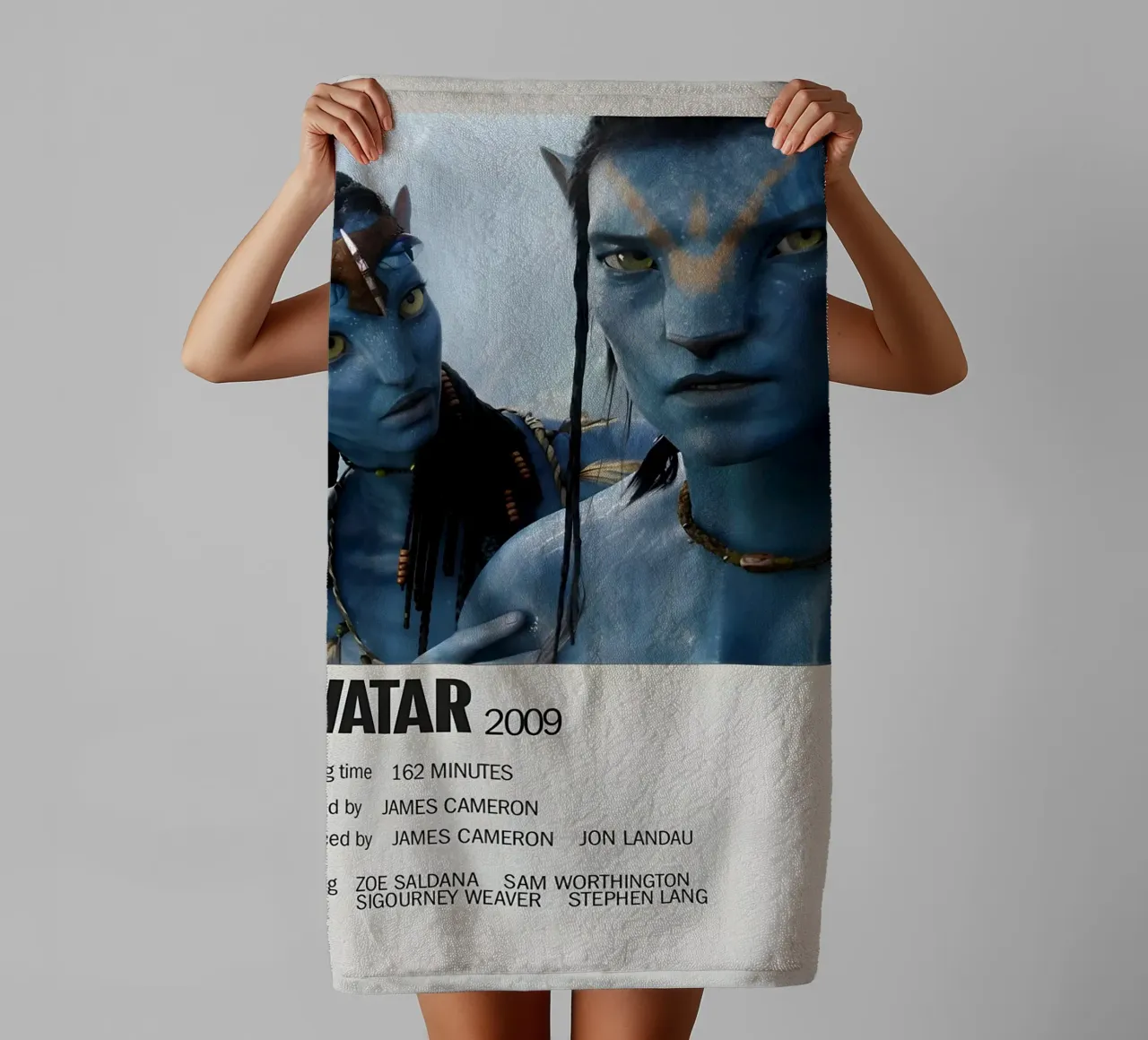 AVATAR 2009 asciugamano da bagno da MVFminimalist