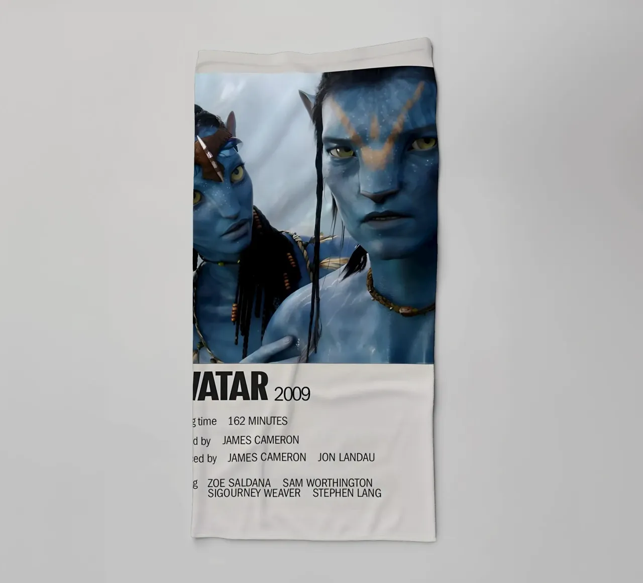AVATAR 2009 asciugamano da bagno da MVFminimalist